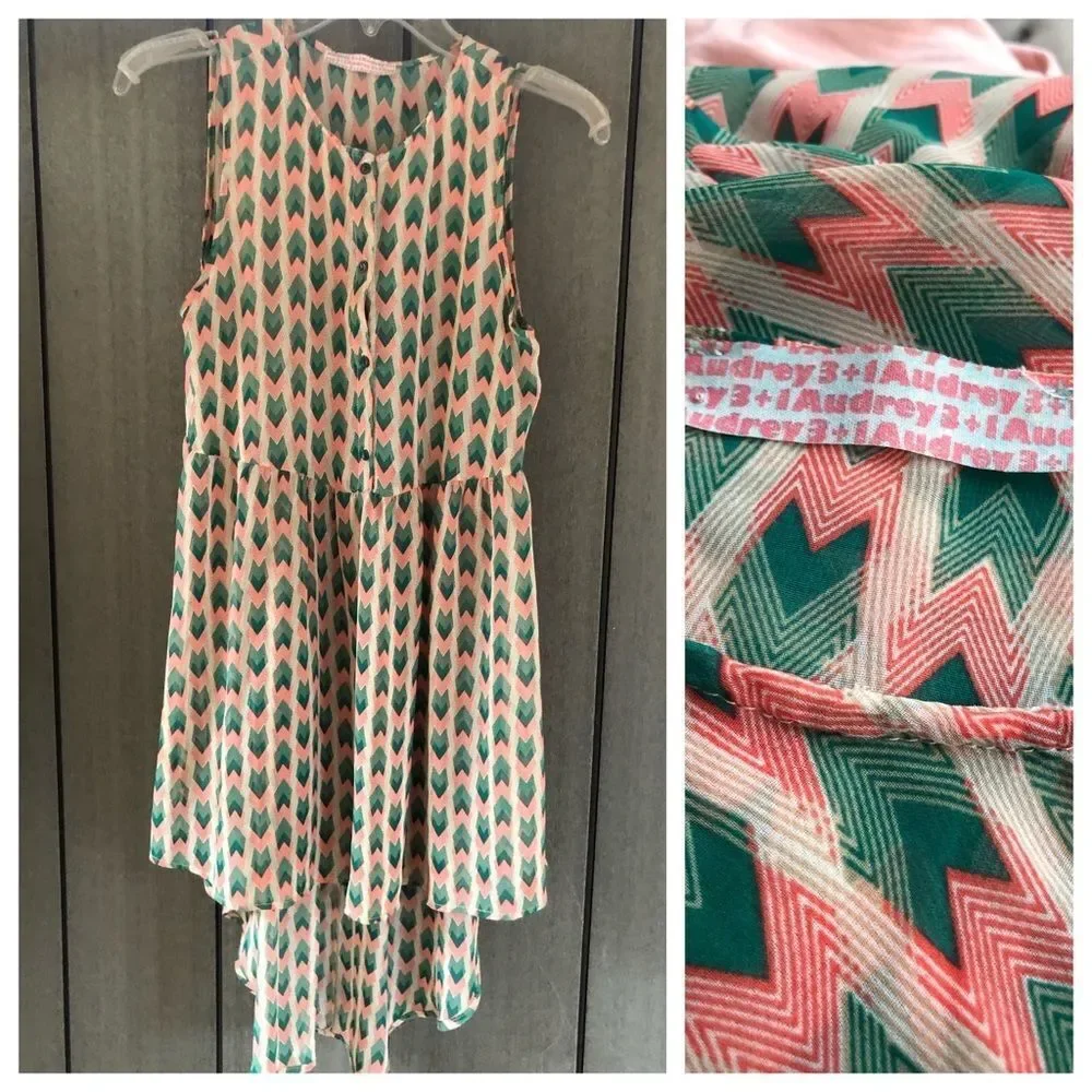 Audrey‎ 3+1 High Low Dress - Picture 2 of 9